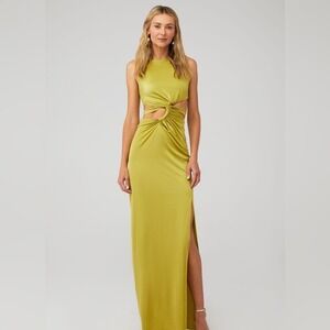Baobab Collection Lime Green Maxi Dress